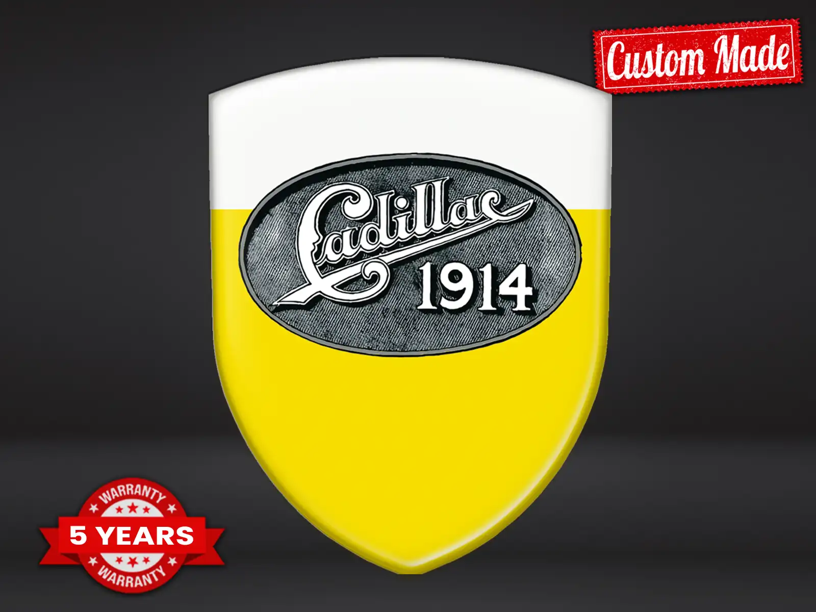 Cadillac Sticker Tuning Qualité Premium Dôme Drift Auto